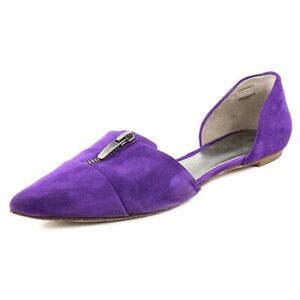 Belle by Sigersen Morrison Purple Suede Women's flats. Size 8.